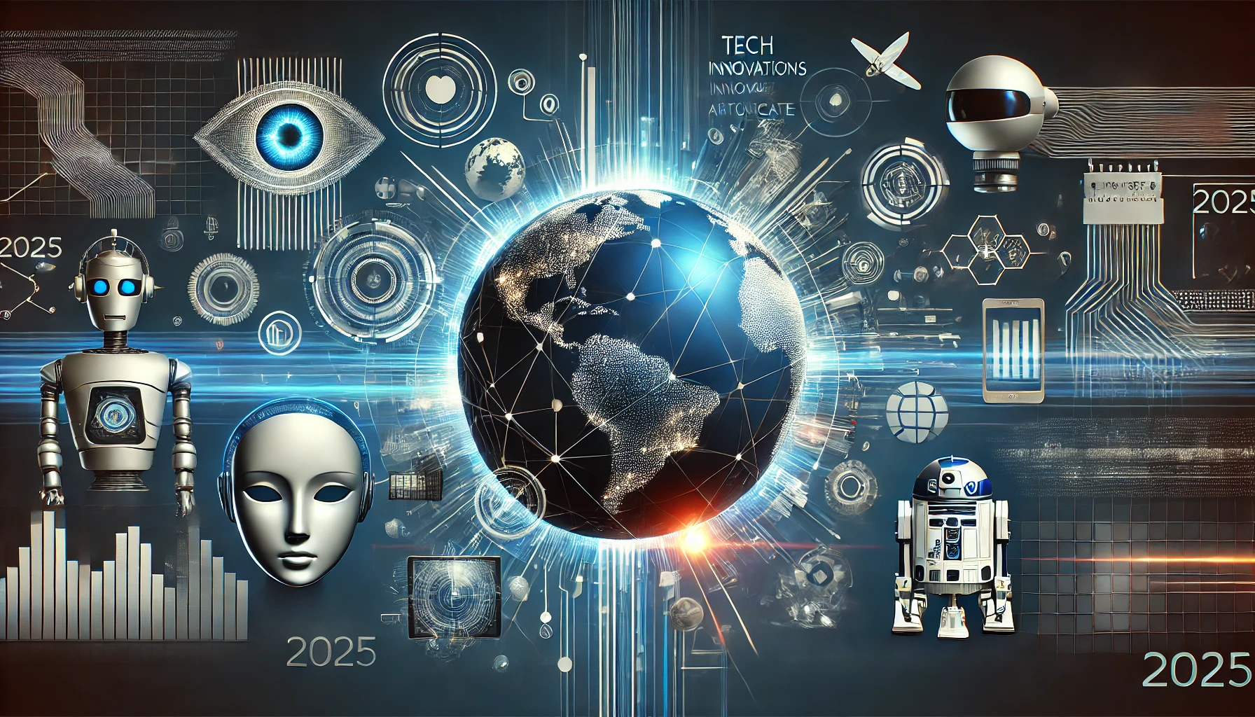 ابتكارات التكنولوجيا المتوقعة في عام 2025: منظور عالمي